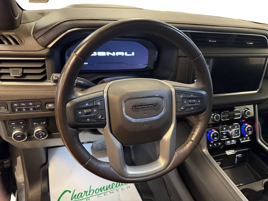Used 2022 Satin Steel Metallic GMC 4WD Denali image 13