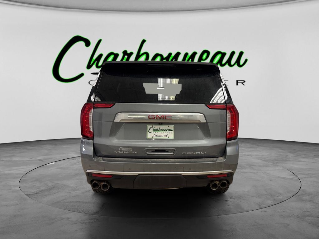 Used 2022 Satin Steel Metallic GMC 4WD Denali image 4