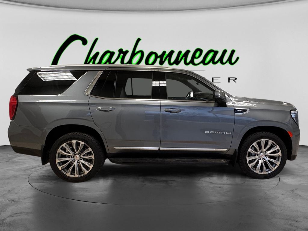 Used 2022 Satin Steel Metallic GMC 4WD Denali image 6