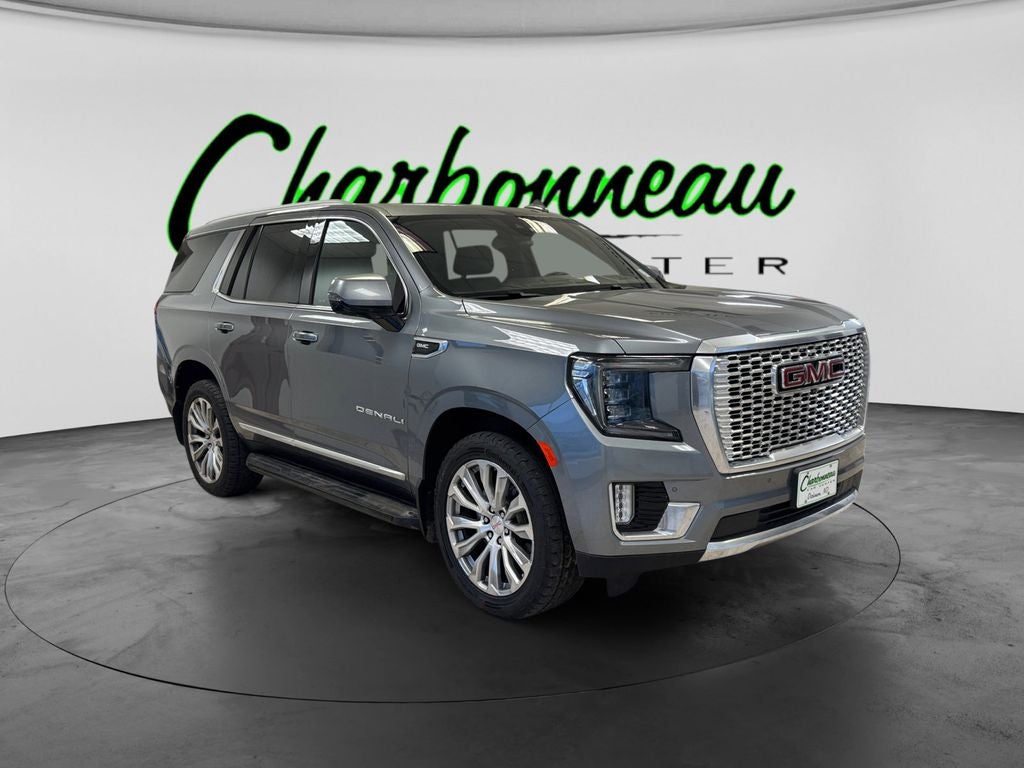 Used 2022 Satin Steel Metallic GMC 4WD Denali image 7