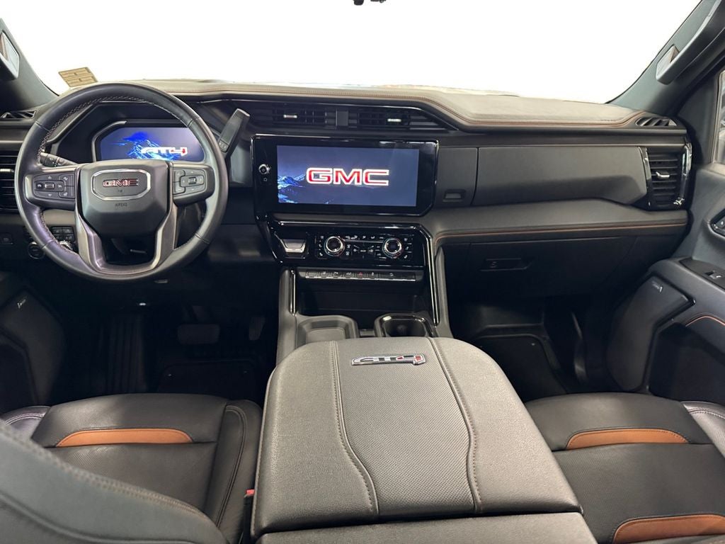 Used 2024 Summit White GMC 4WD Crew Cab Long Bed AT4 image 12