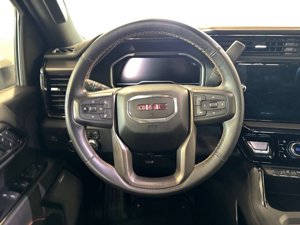 Used 2024 Summit White GMC 4WD Crew Cab Long Bed AT4 image 13