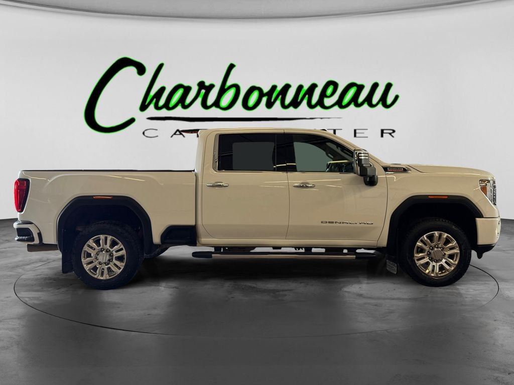 Used 2023 Summit White GMC 4WD Crew Cab Standard Bed Denali image 6