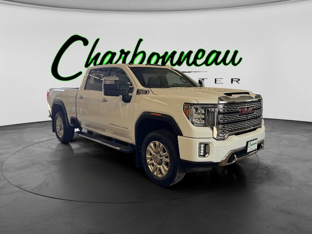 Used 2023 Summit White GMC 4WD Crew Cab Standard Bed Denali image 7