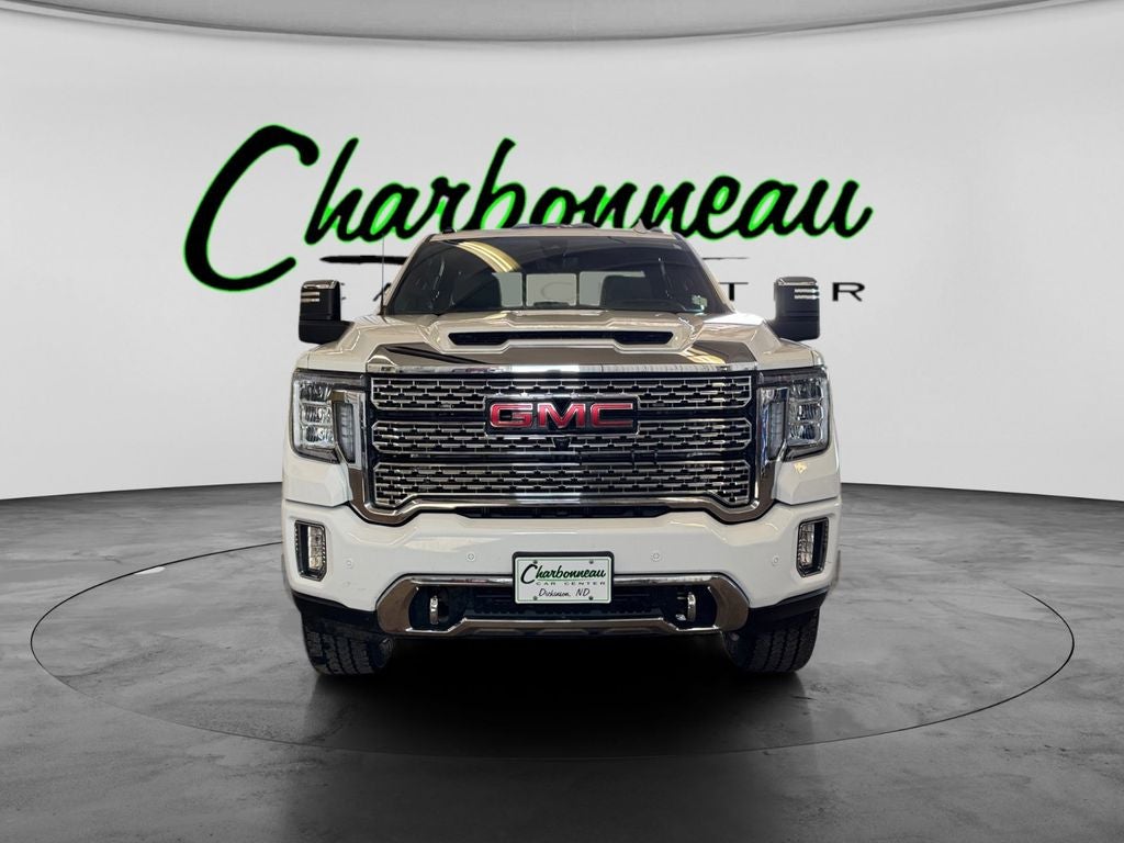 Used 2023 Summit White GMC 4WD Crew Cab Standard Bed Denali image 8