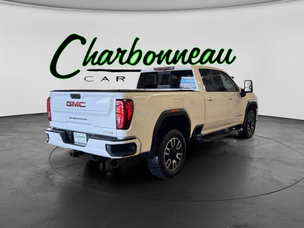 Used 2020 Summit White GMC 4WD Crew Cab Standard Bed AT4 image 5