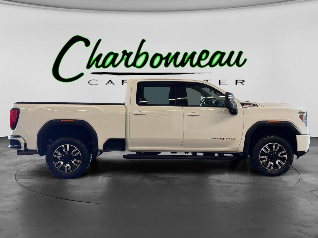 Used 2020 Summit White GMC 4WD Crew Cab Standard Bed AT4 image 6