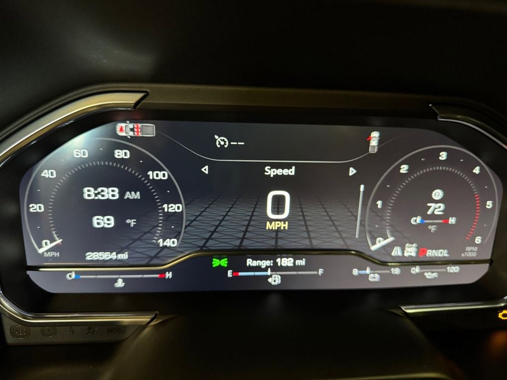 Used 2024 Sterling Metallic GMC 4WD Crew Cab Long Bed Denali image 14