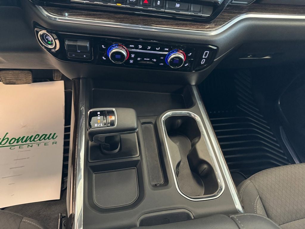 Used 2025 Onyx Black GMC 4WD Double Cab Standard Box Elevation with 3SB image 15