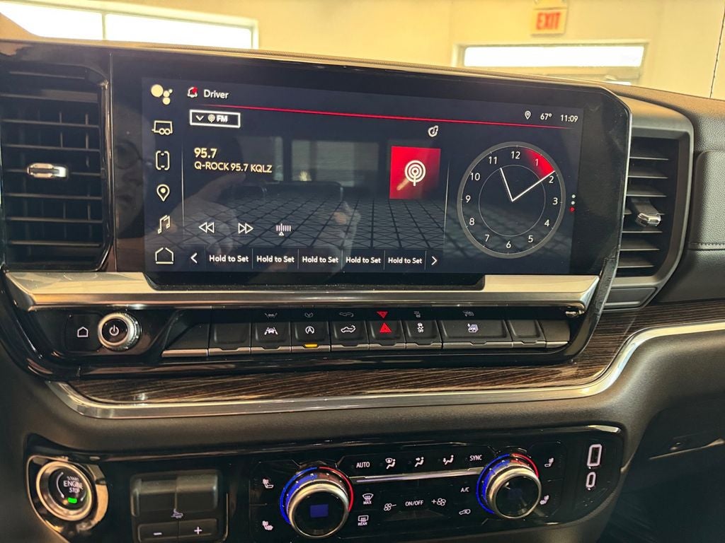 Used 2025 Onyx Black GMC 4WD Double Cab Standard Box Elevation with 3SB image 21