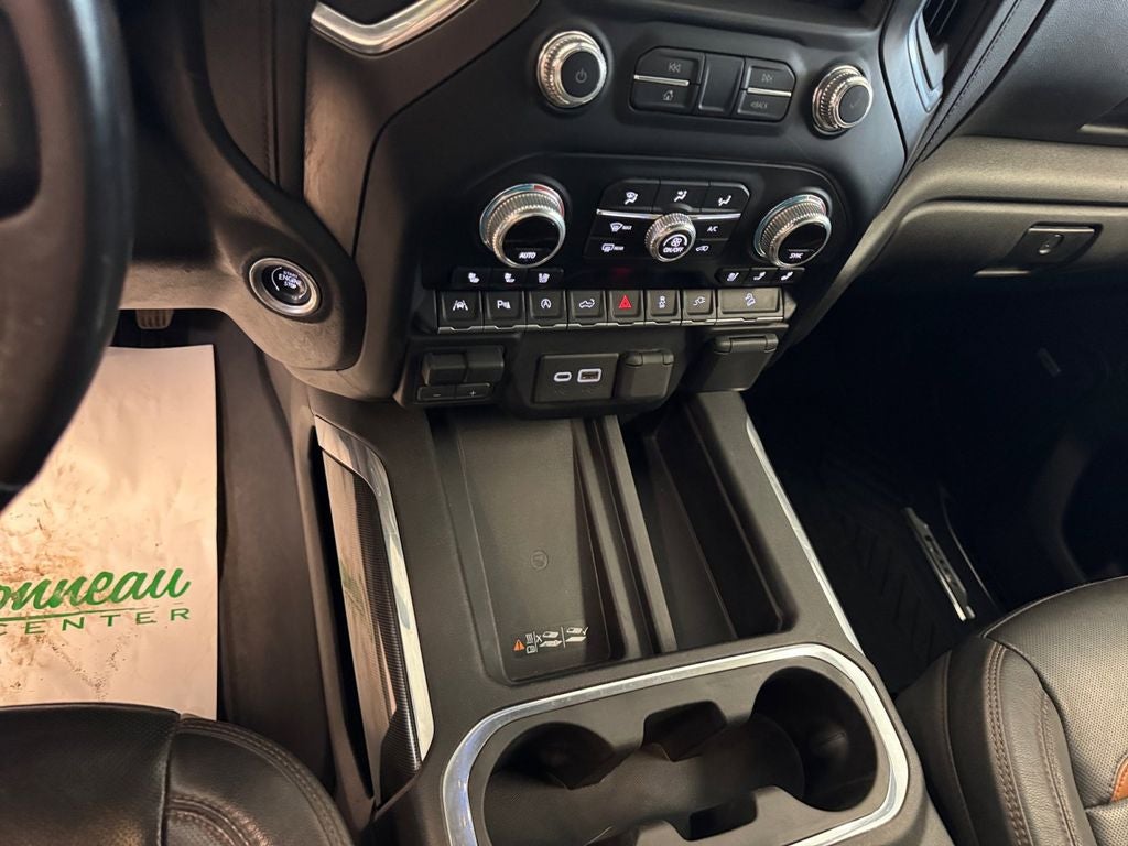 Used 2021 Dark Sky Metallic GMC 4WD Crew Cab Standard Box AT4 image 15