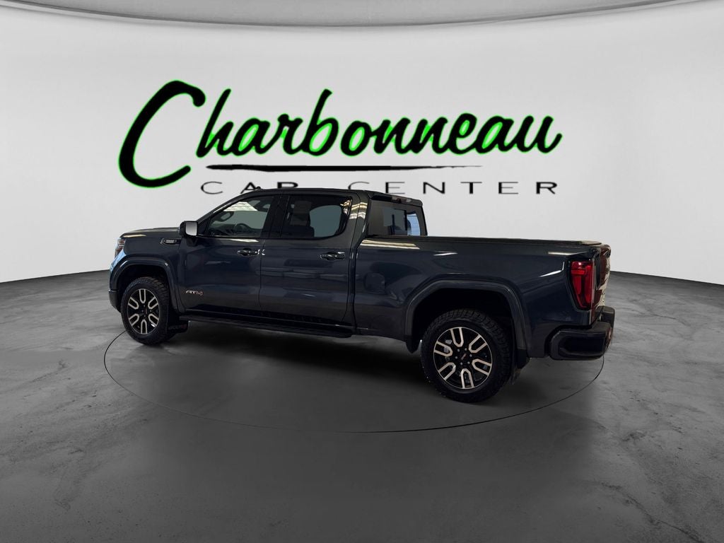 Used 2021 Dark Sky Metallic GMC 4WD Crew Cab Standard Box AT4 image 3