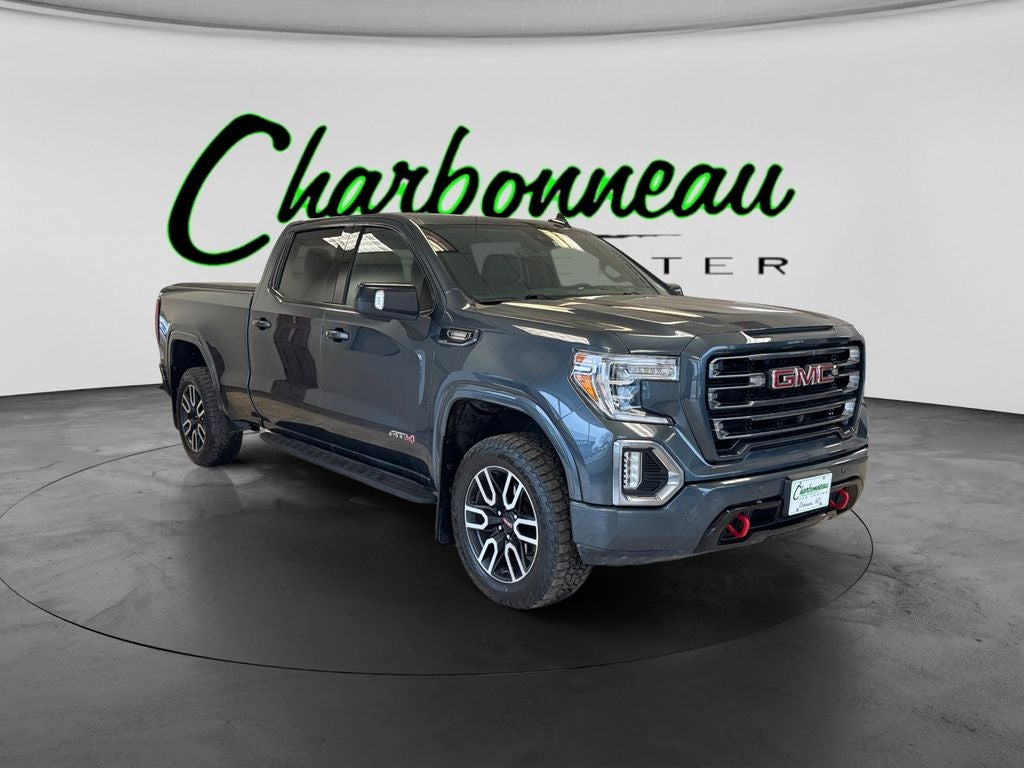 Used 2021 Dark Sky Metallic GMC 4WD Crew Cab Standard Box AT4 image 7