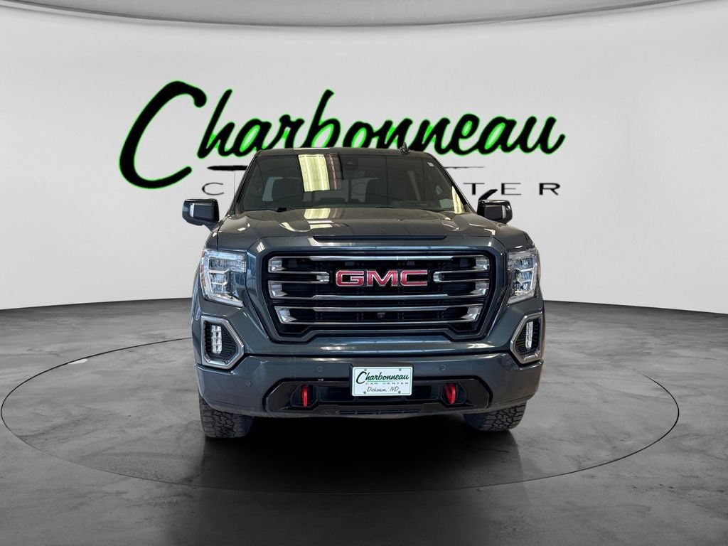 Used 2021 Dark Sky Metallic GMC 4WD Crew Cab Standard Box AT4 image 8
