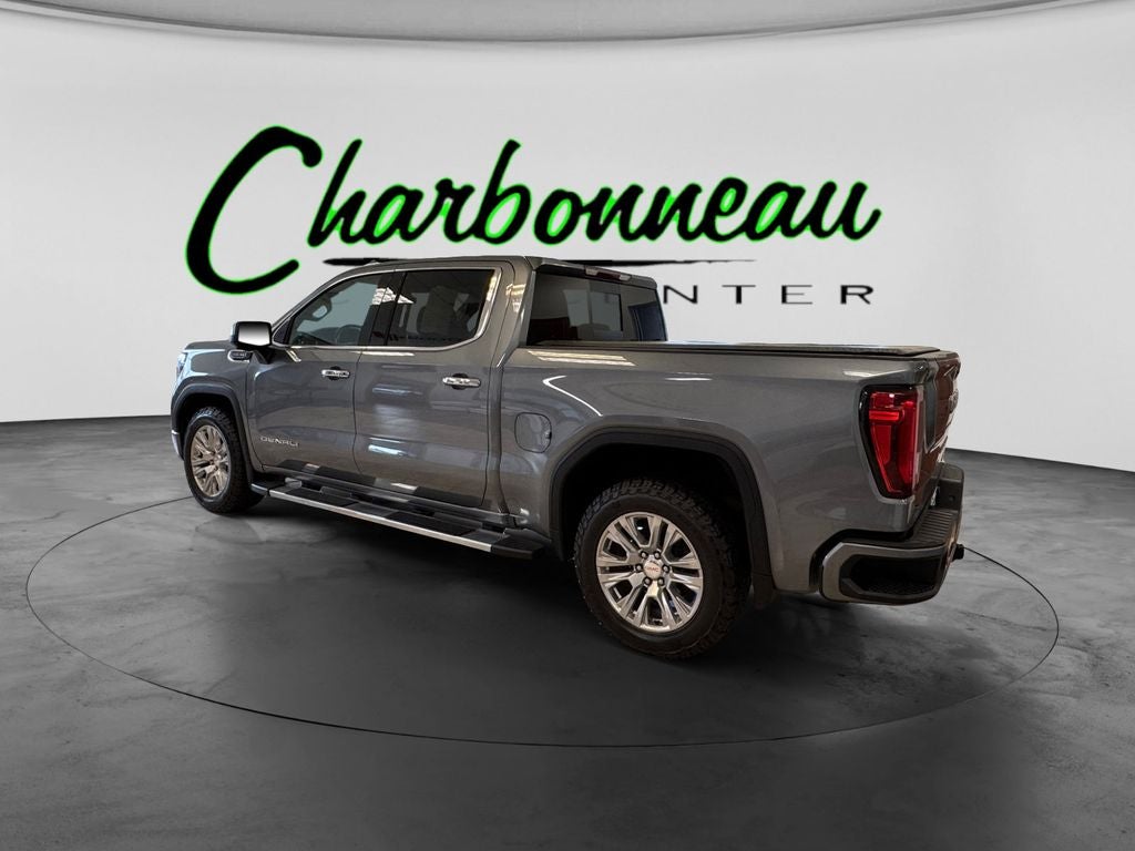 Used 2022 Satin Steel Metallic GMC 4WD Crew Cab Short Box Denali image 3