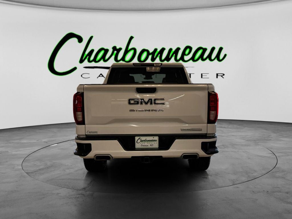Used 2023 Summit White GMC 4WD Crew Cab Short Box Elevation with 3SB image 4