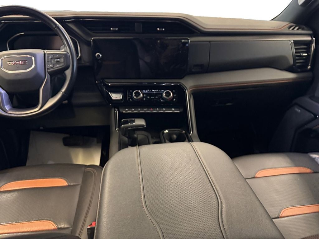 Used 2023 Sterling Metallic GMC 4WD Crew Cab Short Box AT4 image 12