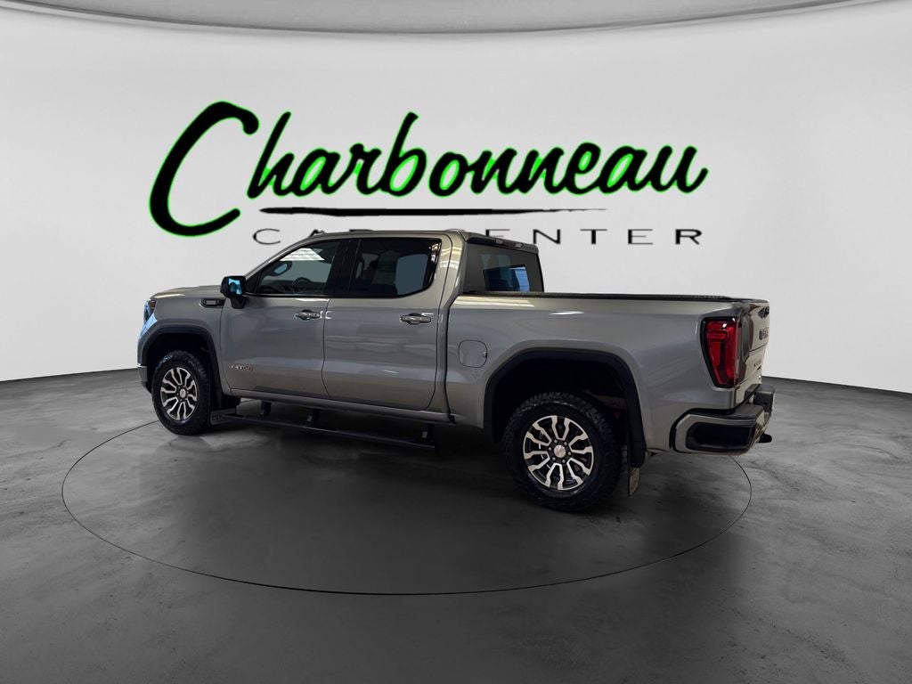 Used 2023 Sterling Metallic GMC 4WD Crew Cab Short Box AT4 image 3