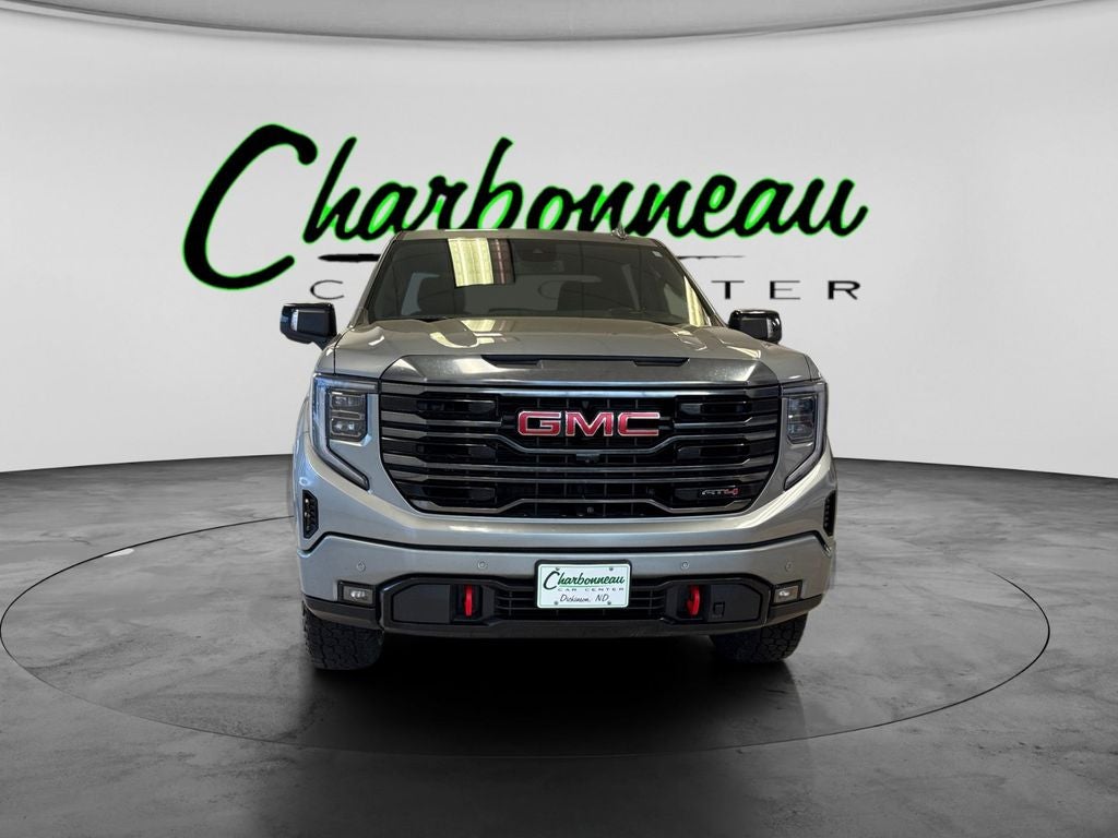 Used 2023 Sterling Metallic GMC 4WD Crew Cab Short Box AT4 image 8