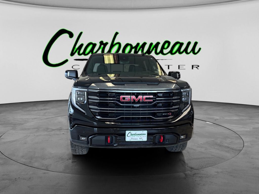Used 2024 Onyx Black GMC 4WD Crew Cab Short Box AT4 image 8