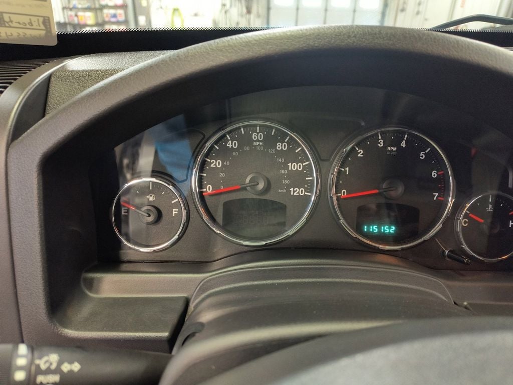 Used 2009 Bright Silver Metallic Clearcoat Jeep Sport image 14