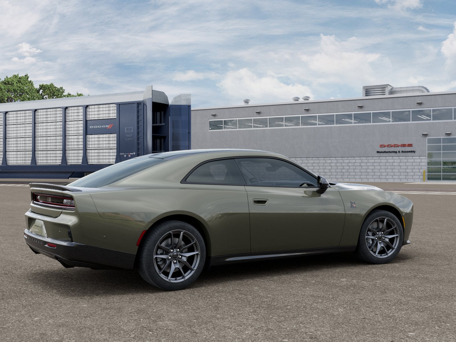 New 2026 Green Machine Exterior Paint Dodge CHARGER SCAT PACK PLUS 2-DOOR AWD image 11