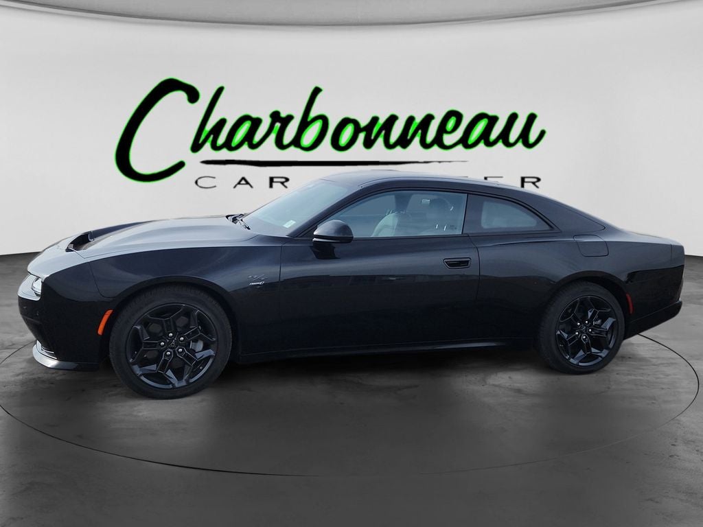 Used 2025 Diamond Black Crystal Pearlcoat Dodge R/T AWD image 2