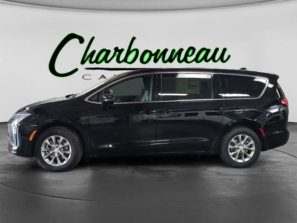 New 2027 Diamond Black Crystal Pearl-Coat Exterior Paint Chrysler PACIFICA SELECT AWD image 2