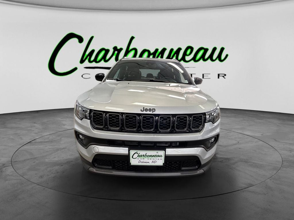 New 2026 Silver Zynith Metallic Clear-Coat Exterior Paint Jeep COMPASS LATITUDE ALTITUDE 4X4 image 8