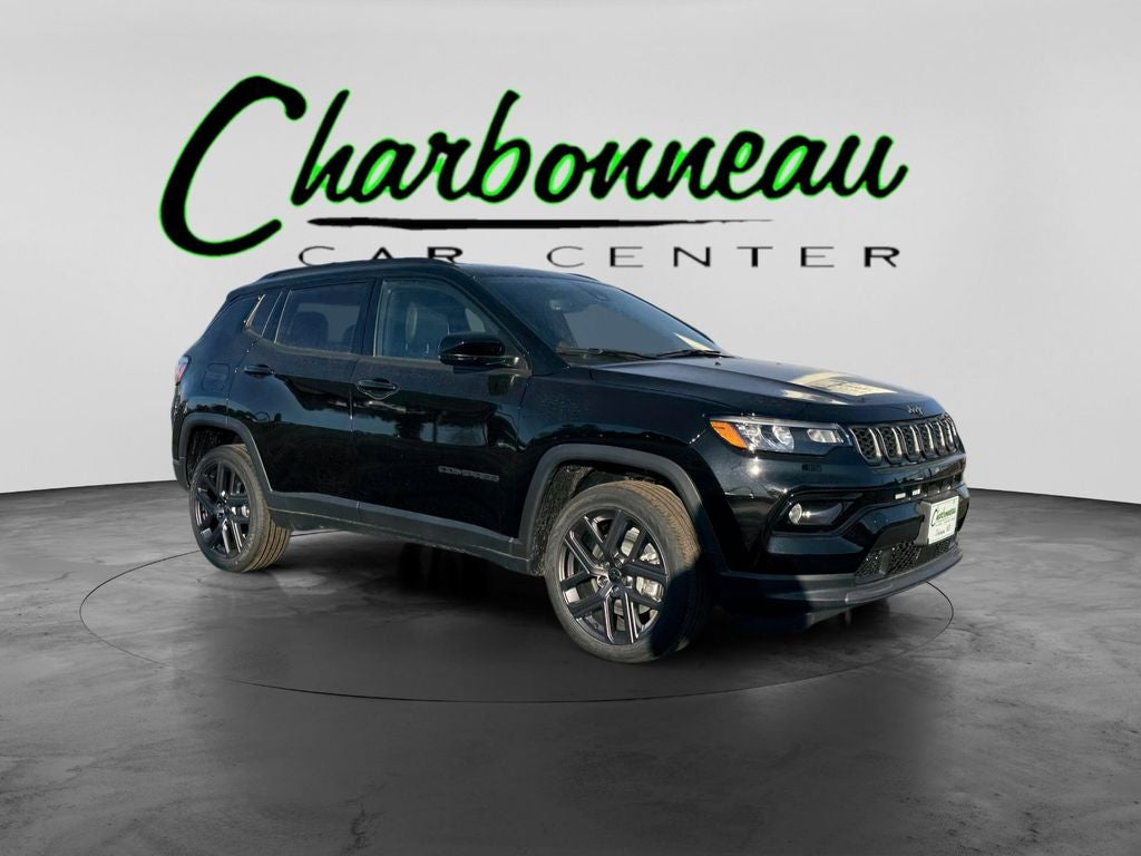 New 2026 Diamond Black Crystal Pearl-Coat Exterior Paint Jeep COMPASS LIMITED 4X4 image 7