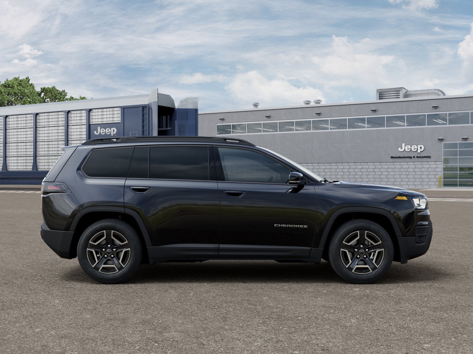 New 2026 Diamond Black Crystal Pearl-Coat Exterior Paint Jeep CHEROKEE LIMITED 4X4 image 21