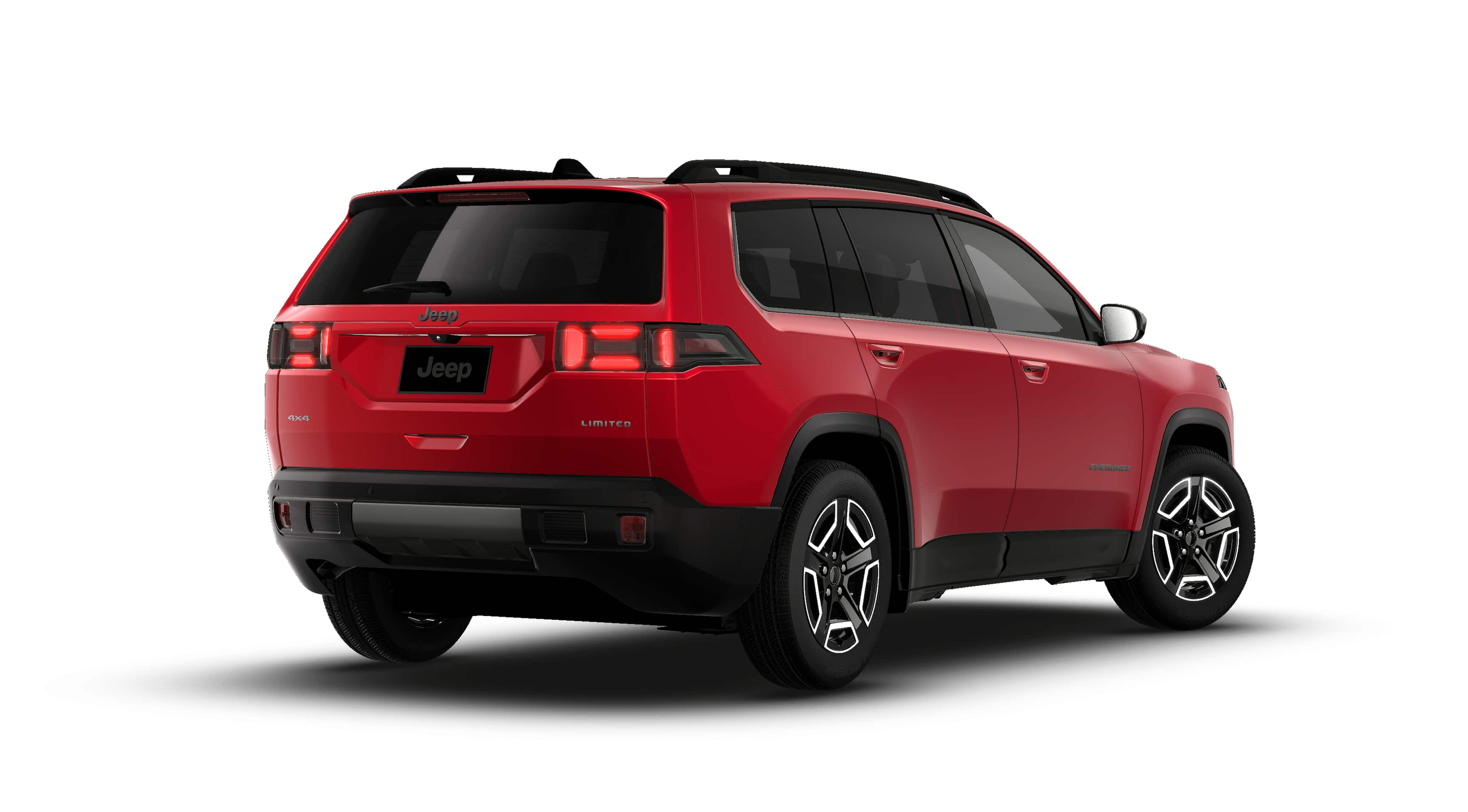 New 2026 Red Hot Pearl-Coat Exterior Paint Jeep CHEROKEE LIMITED 4X4 image 2