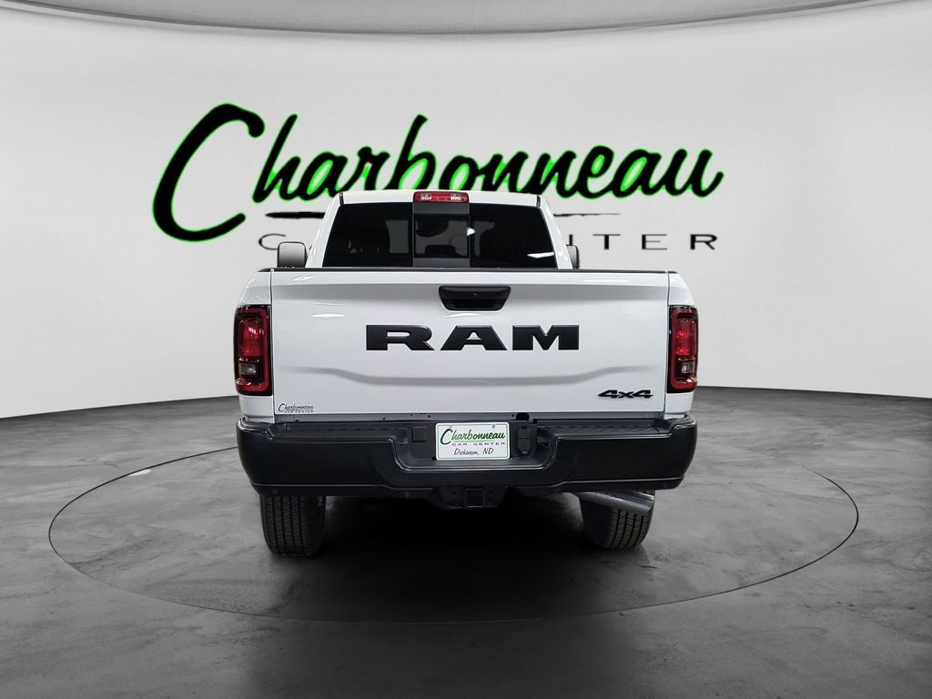 New 2026 Bright White Clear-Coat Exterior Paint RAM RAM 3500 TRADESMAN CREW CAB 4X4 8