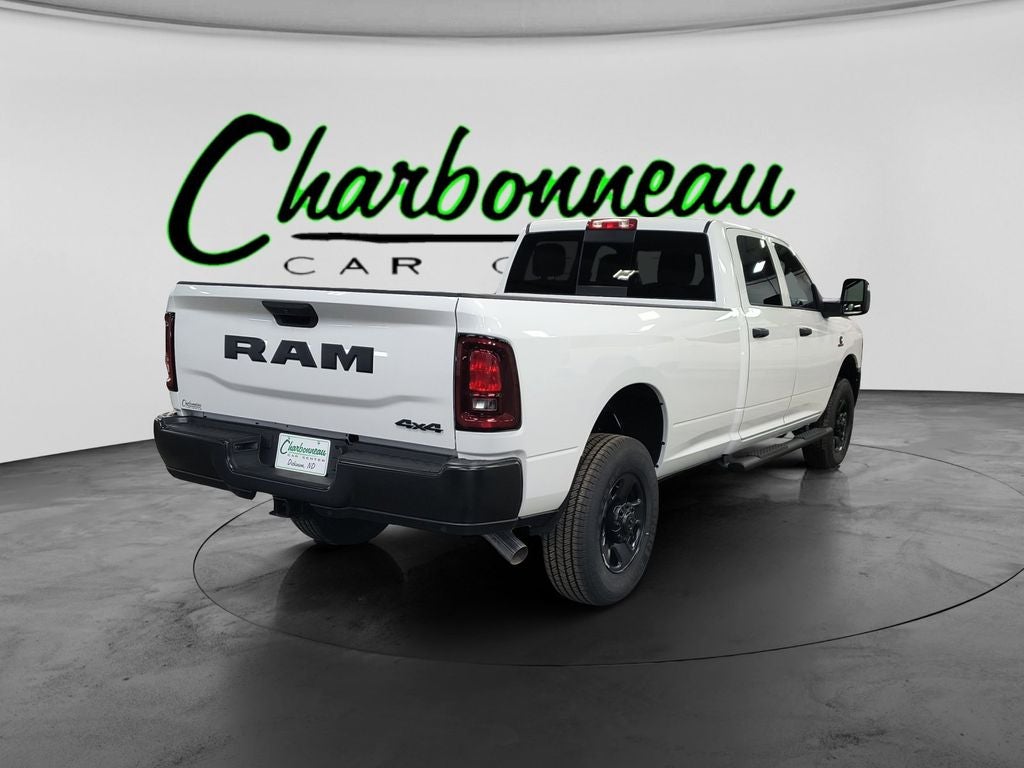 New 2026 Bright White Clear-Coat Exterior Paint RAM RAM 3500 TRADESMAN CREW CAB 4X4 8