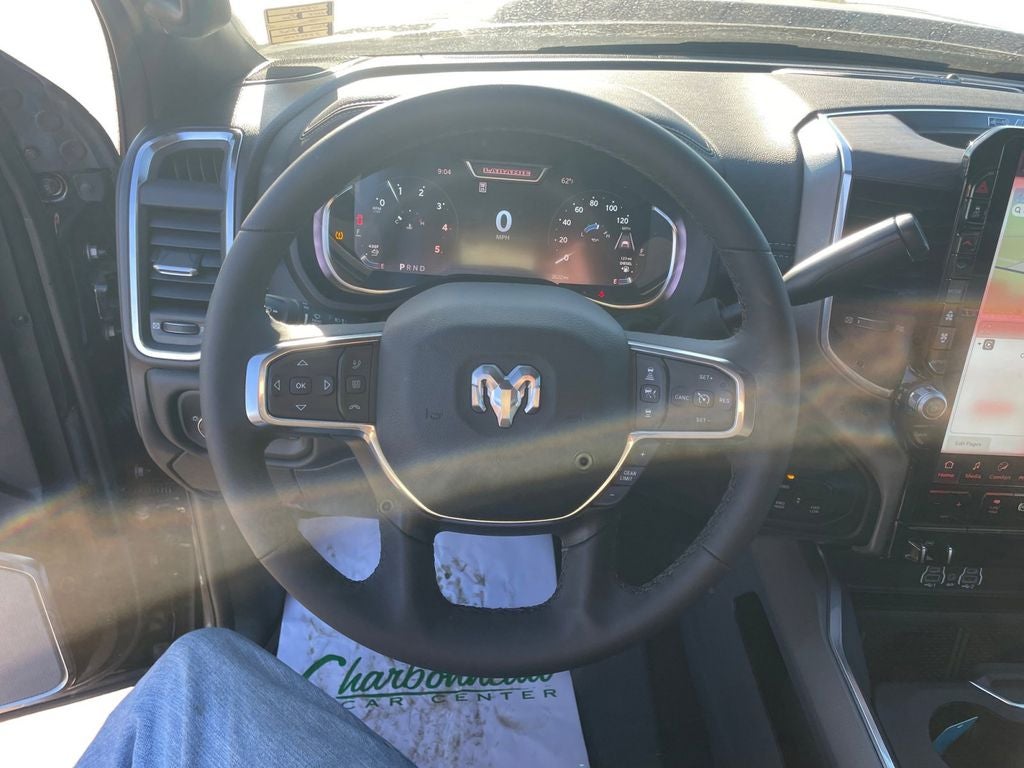 Used 2025 Diamond Black Crystal Pearlcoat RAM Laramie Crew Cab 4x4 8