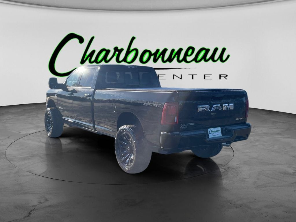Used 2025 Diamond Black Crystal Pearlcoat RAM Laramie Crew Cab 4x4 8