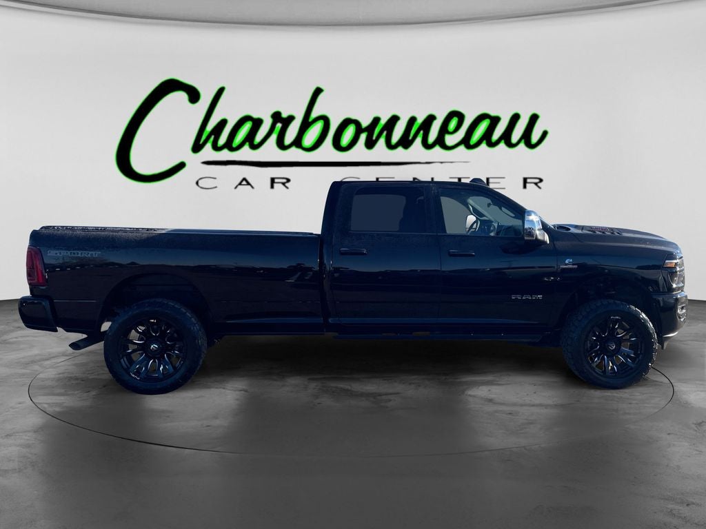 Used 2025 Diamond Black Crystal Pearlcoat RAM Laramie Crew Cab 4x4 8