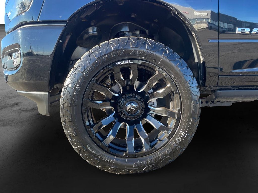 Used 2025 Diamond Black Crystal Pearlcoat RAM Laramie Crew Cab 4x4 8