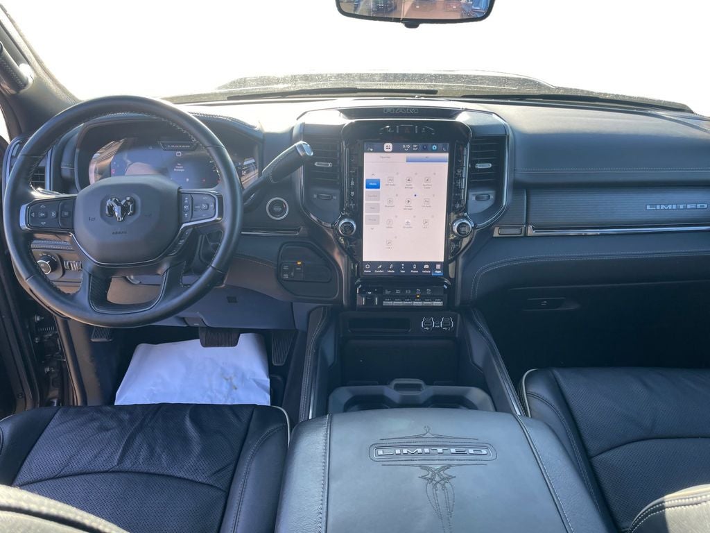 Used 2024 Granite Crystal Metallic Clearcoat RAM Limited Crew Cab 4x4 6