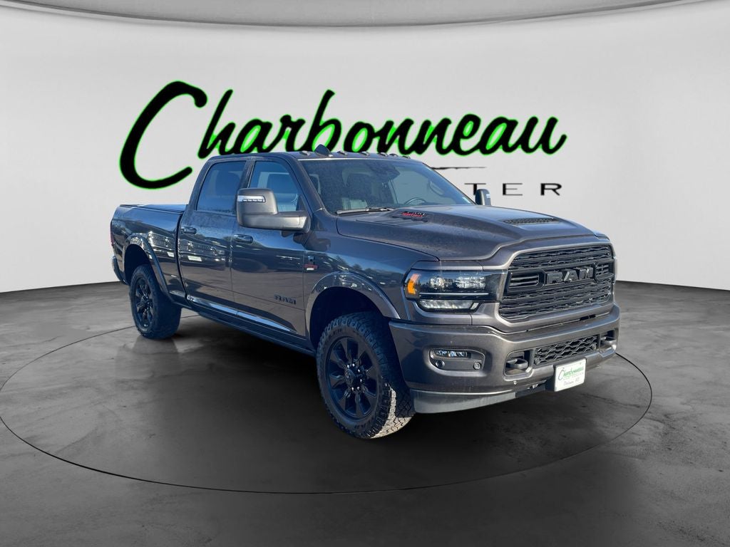 Used 2024 Granite Crystal Metallic Clearcoat RAM Limited Crew Cab 4x4 6