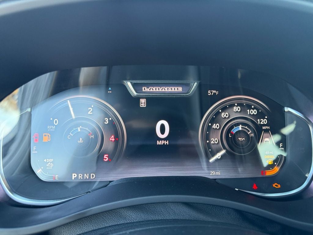 New 2026 Bright White Clear-Coat Exterior Paint RAM RAM 2500 LARAMIE CREW CAB 4X4 6