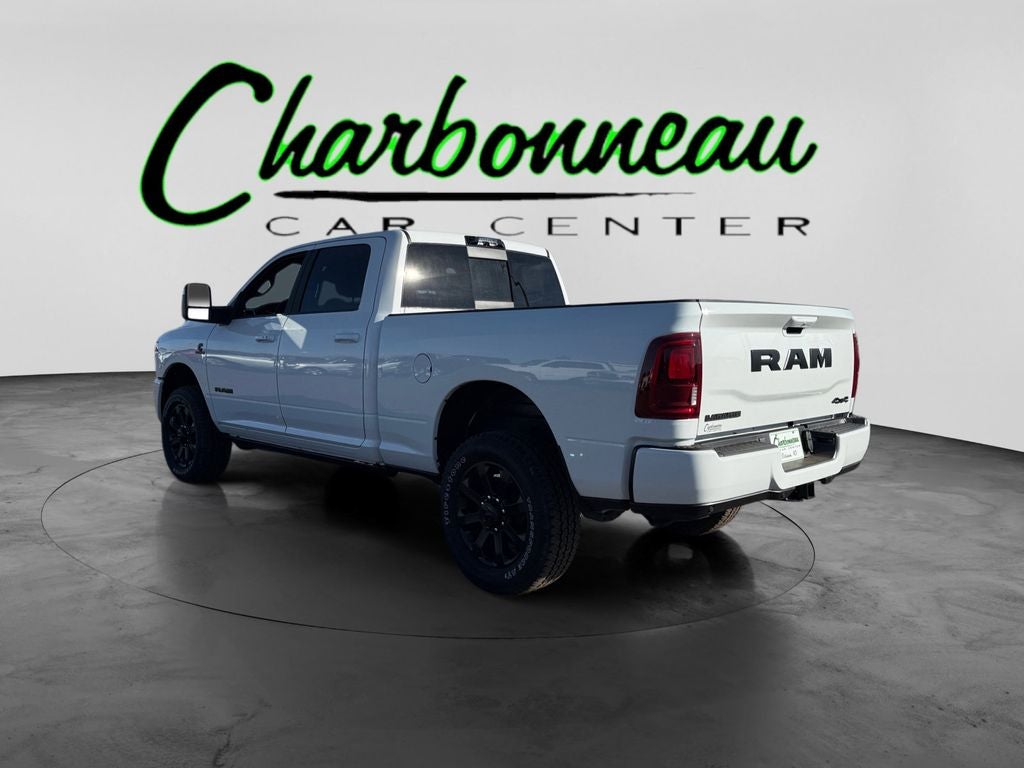 New 2026 Bright White Clear-Coat Exterior Paint RAM RAM 2500 LARAMIE CREW CAB 4X4 6