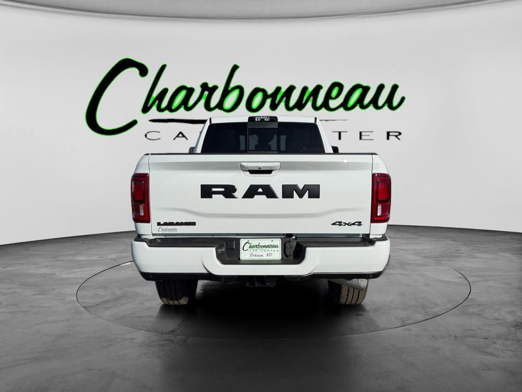 New 2026 Bright White Clear-Coat Exterior Paint RAM RAM 2500 LARAMIE CREW CAB 4X4 6