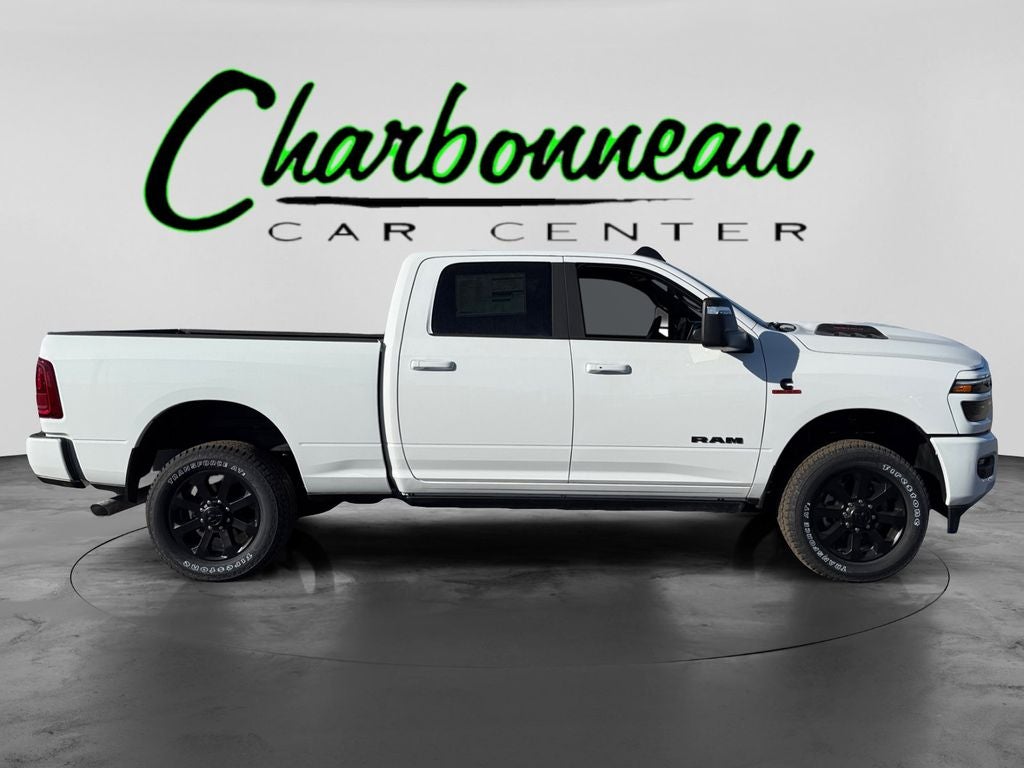 New 2026 Bright White Clear-Coat Exterior Paint RAM RAM 2500 LARAMIE CREW CAB 4X4 6