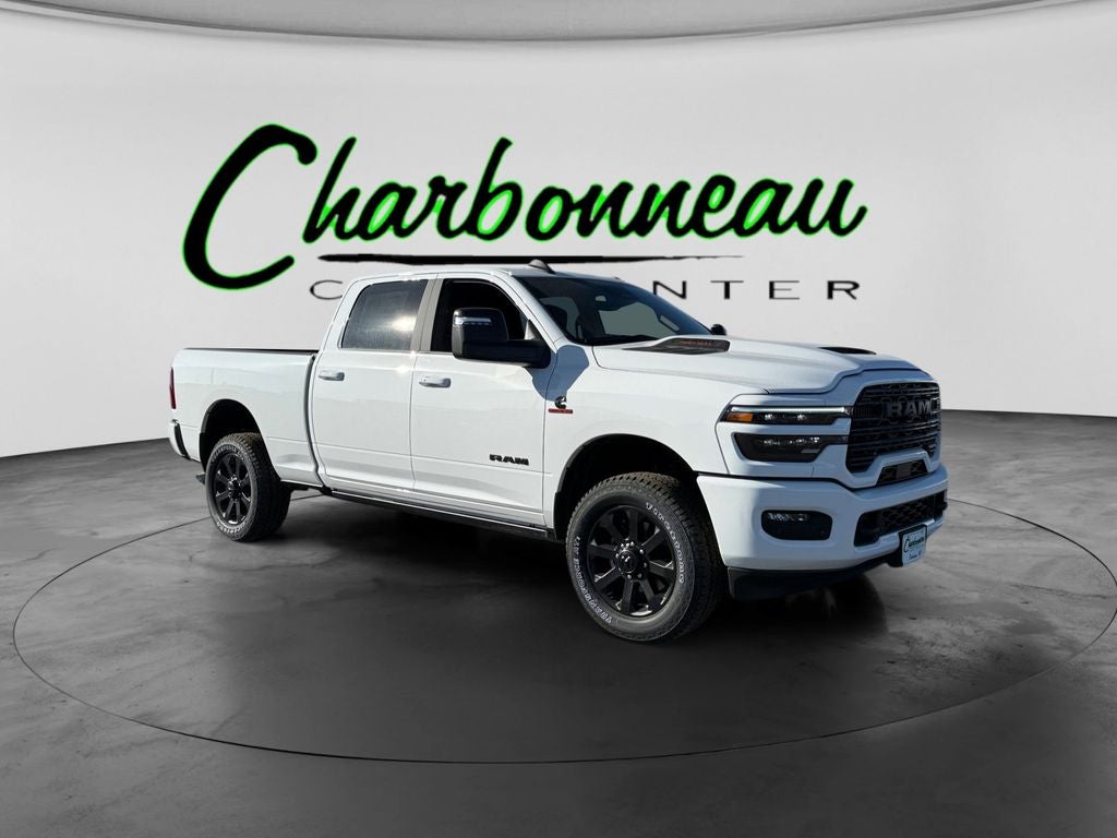 New 2026 Bright White Clear-Coat Exterior Paint RAM RAM 2500 LARAMIE CREW CAB 4X4 6