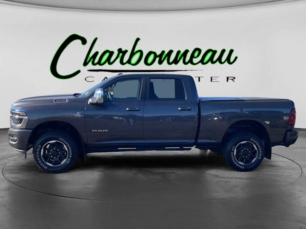 Used 2025 Granite Crystal Metallic Clearcoat RAM Laramie Crew Cab 4x4 6