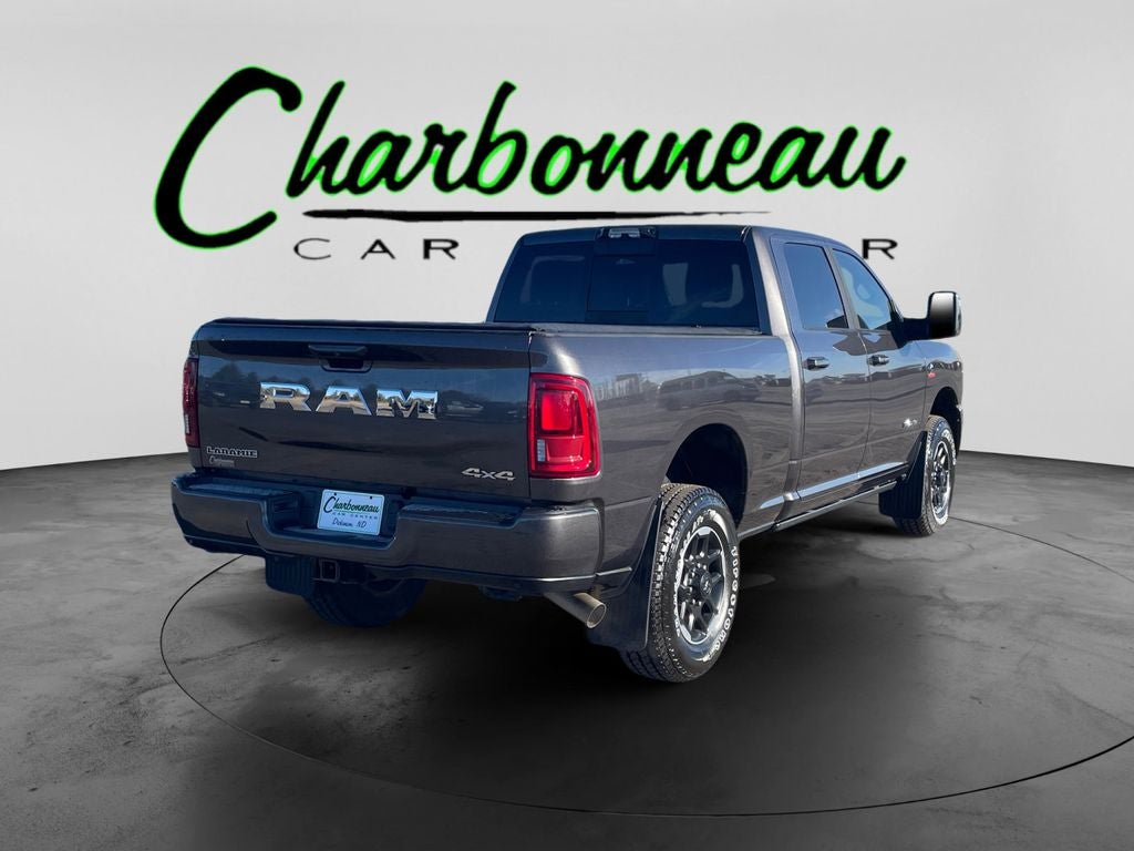 Used 2025 Granite Crystal Metallic Clearcoat RAM Laramie Crew Cab 4x4 6