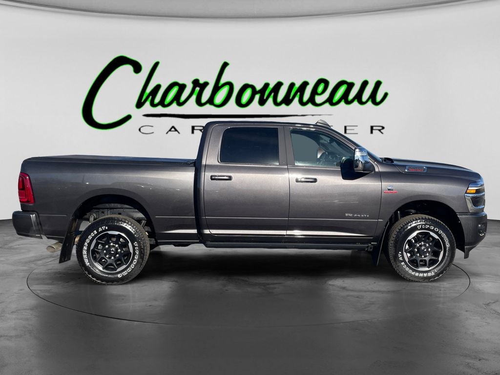 Used 2025 Granite Crystal Metallic Clearcoat RAM Laramie Crew Cab 4x4 6