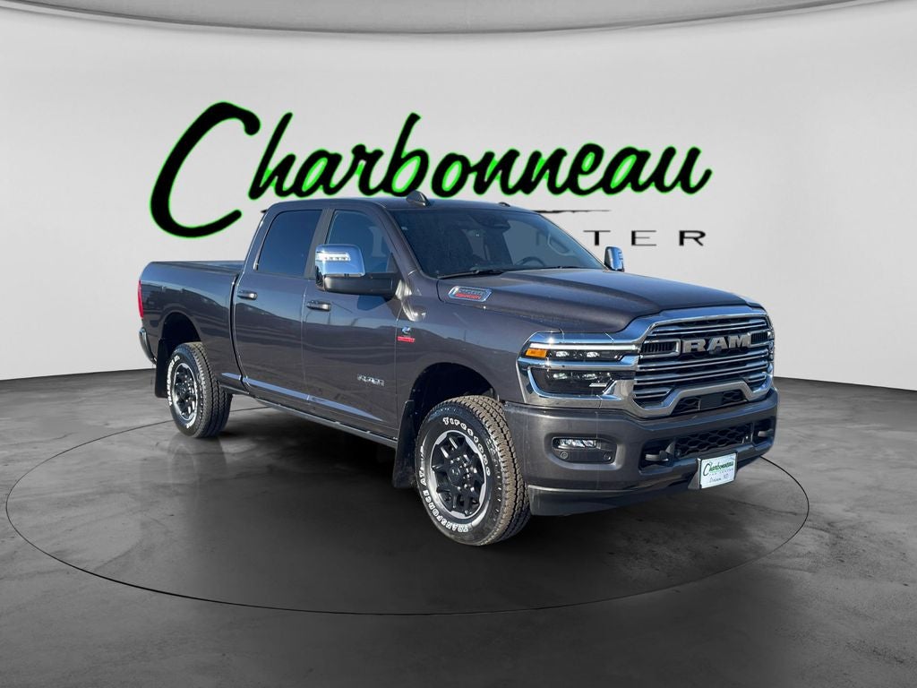 Used 2025 Granite Crystal Metallic Clearcoat RAM Laramie Crew Cab 4x4 6