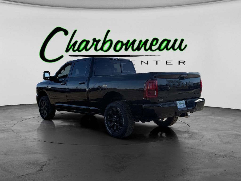 New 2026 Diamond Black Crystal Pearl-Coat Exterior Paint RAM RAM 2500 LARAMIE CREW CAB 4X4 6
